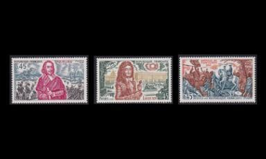 Ranska 1726-8 ** Historian suurmiehiä (1970)
