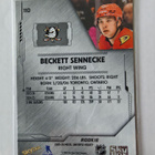 Beckett Sennecke 2025-26 Skybox Metal Universe Rookie - pikkukuva 2