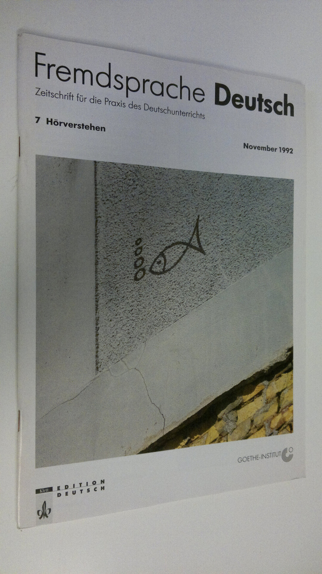 Fremdsprache Deutsch : Zeitschrift fur die Praxis des Deu...