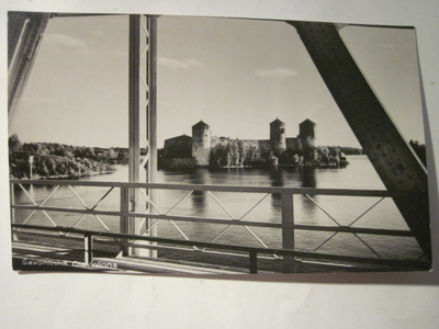 VANHA Postikortti Savonlinna 1930-l Alkup. Mallikappale