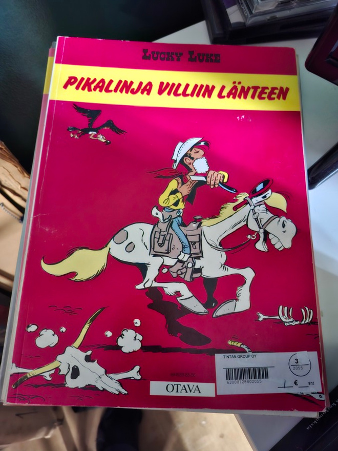 Lucky luke Pikalinja villiin länteen