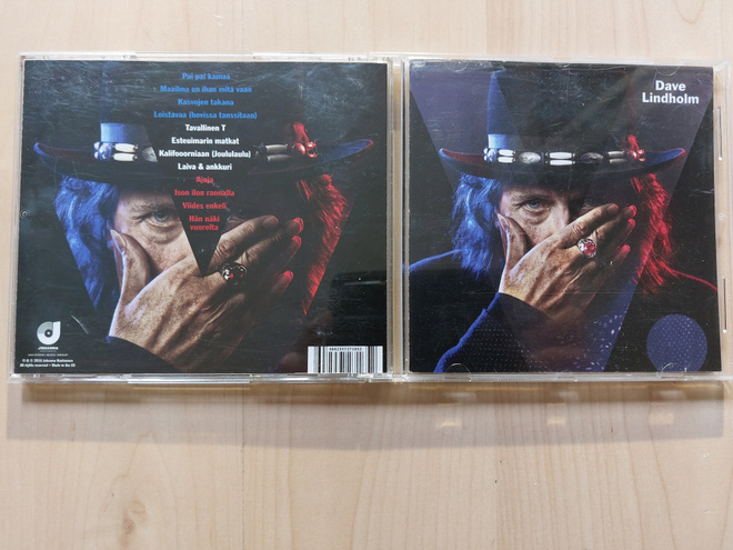 DAVE LINDHOLM – V  orig. FIN  2016 CD  JOHANNA 5727165