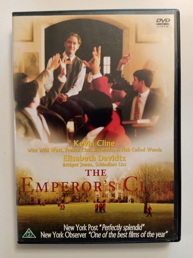The Emperor's Club, Keisareiden kerho - DVD