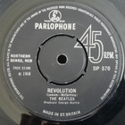Beatles -  Hey jude / Revolution UK export 7" - pikkukuva 3