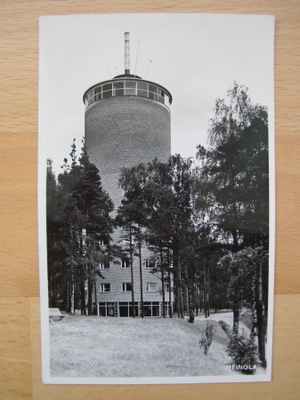 VANHA Postikortti Heinola 1950-l Alkup. Mallikappale