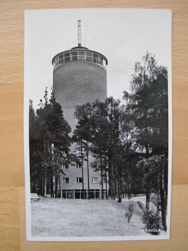 VANHA Postikortti Heinola 1950-l Alkup. Mallikappale