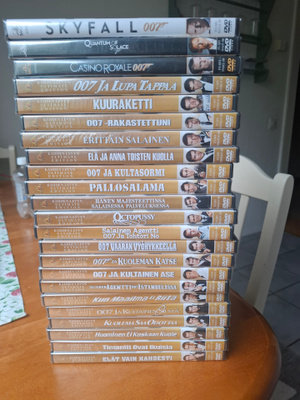 James Bond 007 Ultimate Edition DVD -kokoelma | 23 elokuvaa