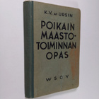 K.V. Af Ursin : Poikain maastotoiminnan opas - pikkukuva 1