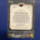 06-07 ultimate Niklas Backstrom /35 DJ-NB - pikkukuva 2