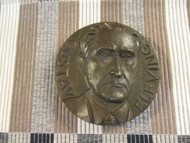 Gustav Elfving mitali 1975 /Erkki Kannosto -1975.