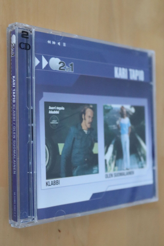 2CD Kari Tapio : Klabbi & Olen suomalainen