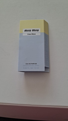 Hajuvesinäyte  Miu Miu L'Eau Bleue