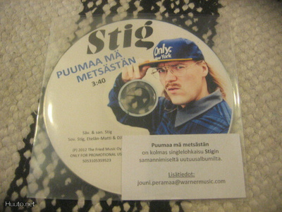 Stig - Puumaa mä metsästän (promo cds)