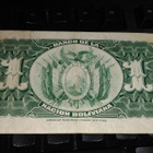 Bolivia 1 boliviano 1911-1929 P112 sn863 VF - pikkukuva 2