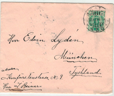 1899 5p painotuote Saksaan