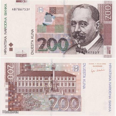 Kroatia 200 Kuna v.2002 (P-42a) UNC