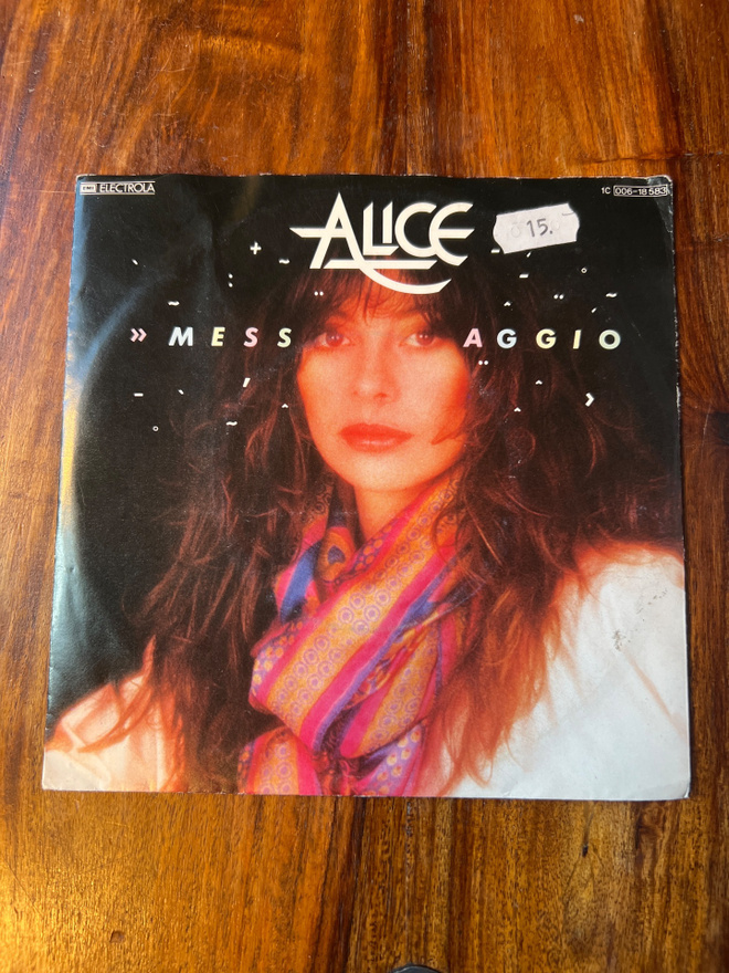 Alice - Messaggio 7” single
