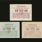 Itävalta Notgeld 10, 20, 50 Heller, Ried 1920 - pikkukuva 2