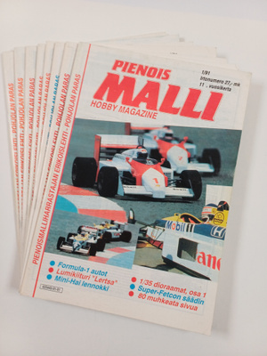 Pienoismalli vuosikerta 1991 (1-8)