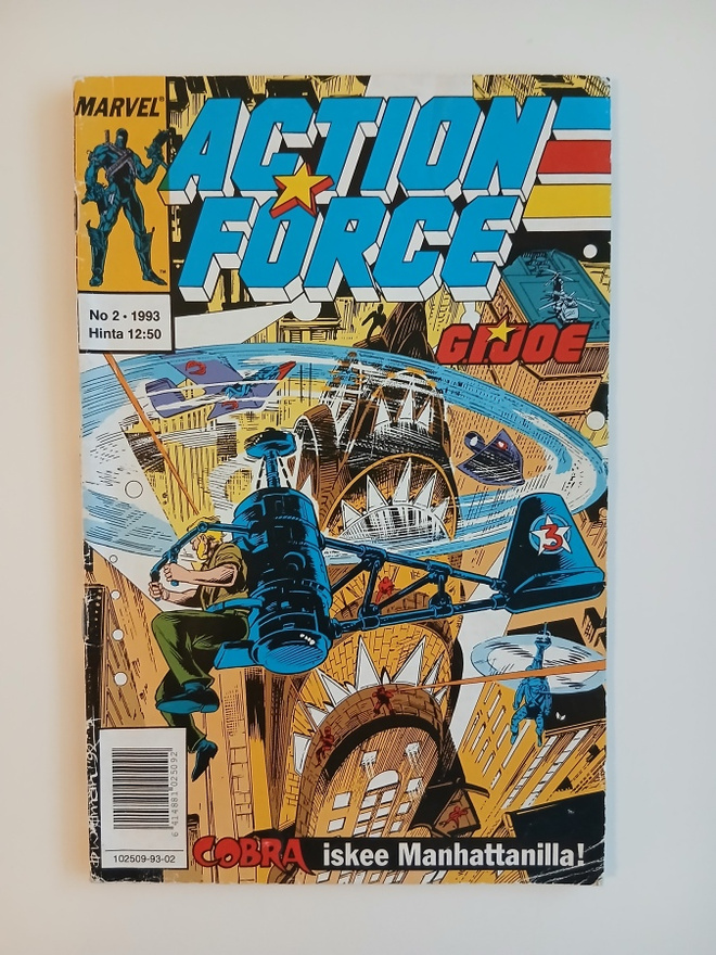 Action force / G.I. Joe sarjakuvalehti (Numero 2 / 1993)