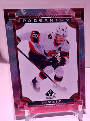 Tim Stutzle - Pageantry Red - SP Authentic