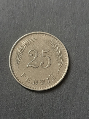 25 penniä 1937