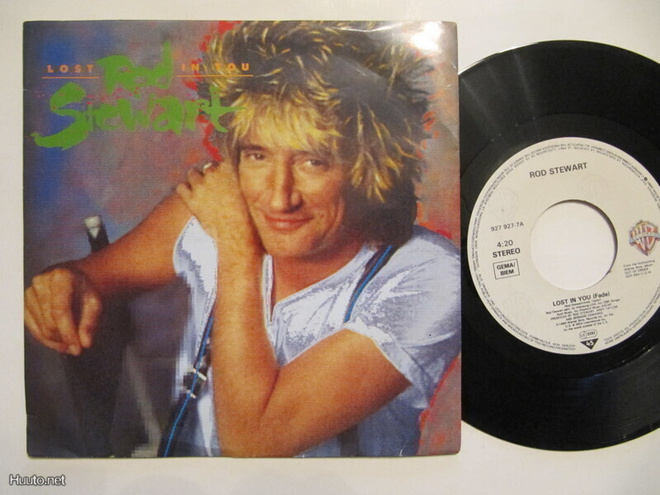 Rod Stewart. Lost In You. 7" sinkku.