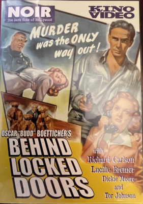 Behind Locked Doors (Boetticher) R0 DVD