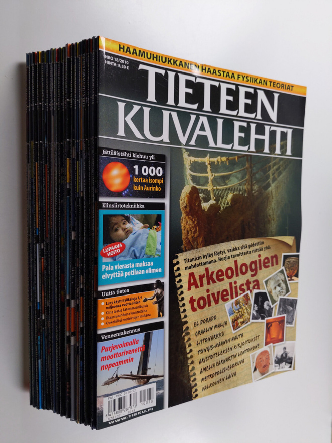 Tieteen kuvalehti vuosikerta 2010 (1-18)