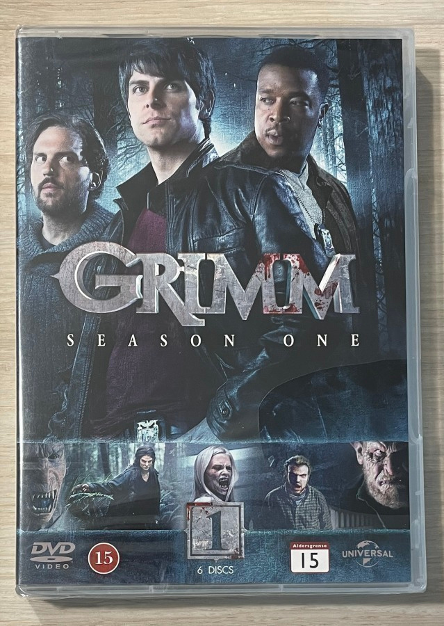 Grimm: Kausi 1 (6DVD) uusi ja muoveissa