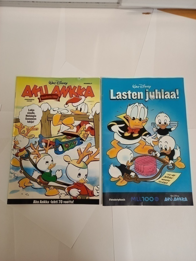 Aku erikoisnumerot 51B/2021 ja MLL Aku