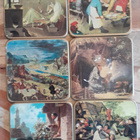 Pieter Bruegel the Elder Lasinalusia 6kpl - pikkukuva 1