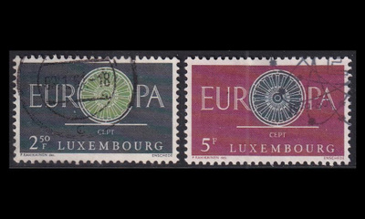 Luxemburg 629-30 o Europa (1960)