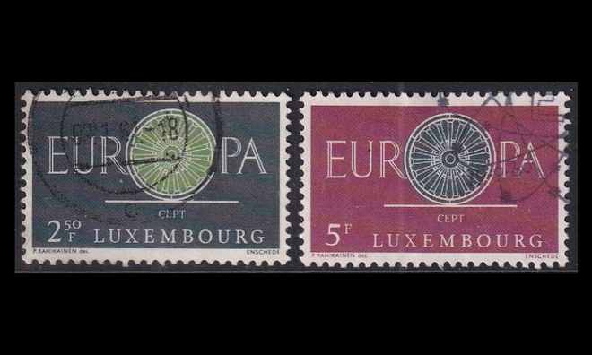 Luxemburg 629-30 o Europa (1960)