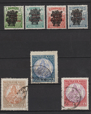 1920-25 Unkari muutama vanhempi merkki