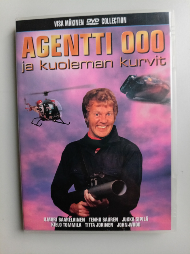 Visa Mäkinen collection Agentti 000 ja kuoleman kurvit