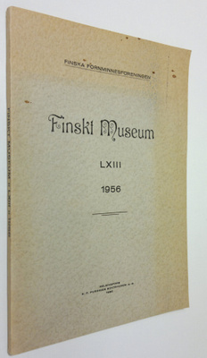Finskt museum LXIII 1956