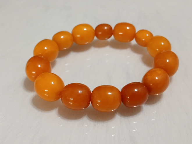 Meripihka Natural Baltic Amber Meripihka rannekoru