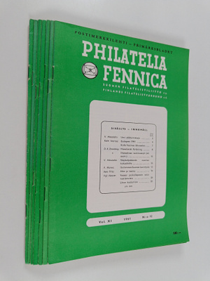 Philatelia Fennica vuosikerta 1961 (numerot 1-12)