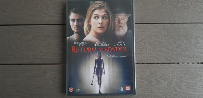 DVD: Return To Sender (Rosamund Pike, Nick Nolte 2015) UUSI