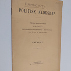 Politisk klokskap : några reflektioner i anledning af gat... - pikkukuva 1