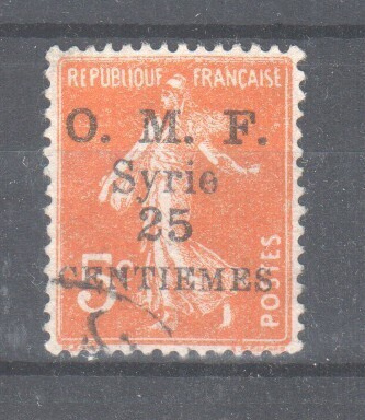 Syyria 1925 25 pia