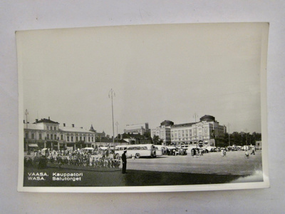 VANHA Postikortti Vaasa 1950-l