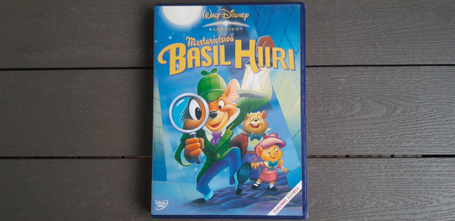 DVD: Mestarietsivä Basil Hiiri (Disney 1986/?)