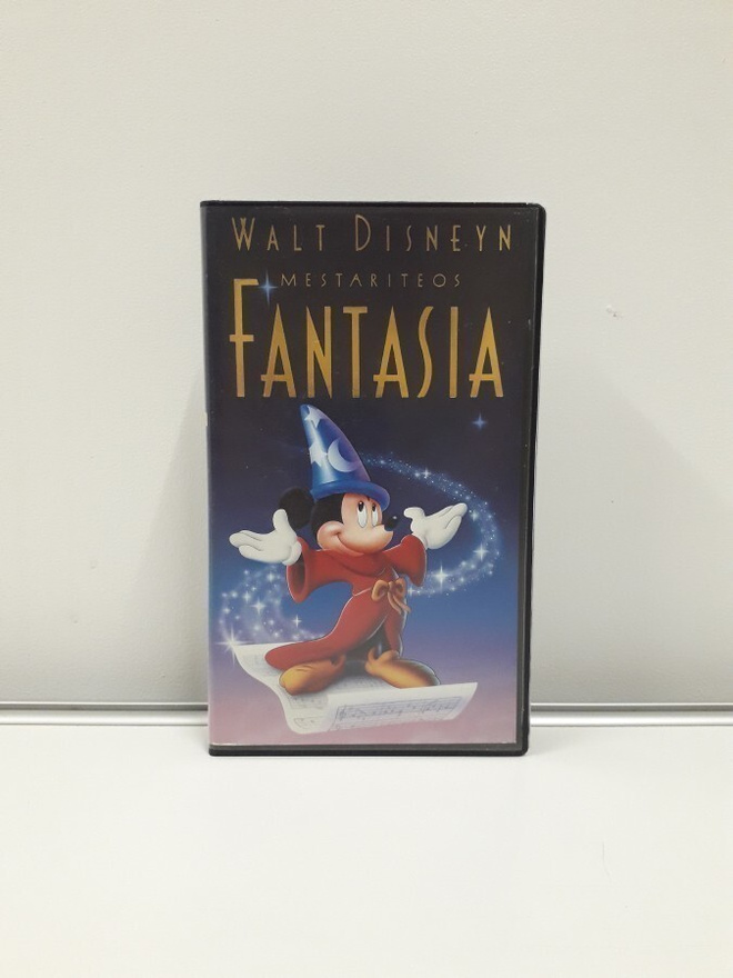 Fantasia- Walt Disneyn Mestariteos (WD, vhs)