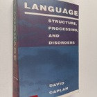 David Caplan : Language : structure, processing, and diso... - pikkukuva 1