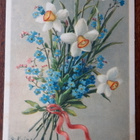 Elena Kojine vanha kukkakortti,  v. 1936 - pikkukuva 2