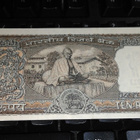 India Intia 10 Rupees 1969-70 P69 Gandhi XF - pikkukuva 2