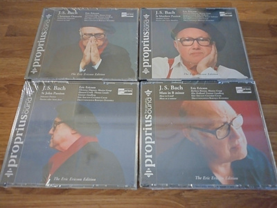 Eric Ericson Edition : 4 x Bach