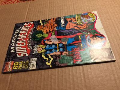 MARVEL SUPER-HEROES SPRING SPECIAL 1991 HYVÄ